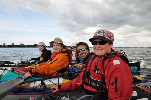 TKV auf der Ostsee im Seekjak